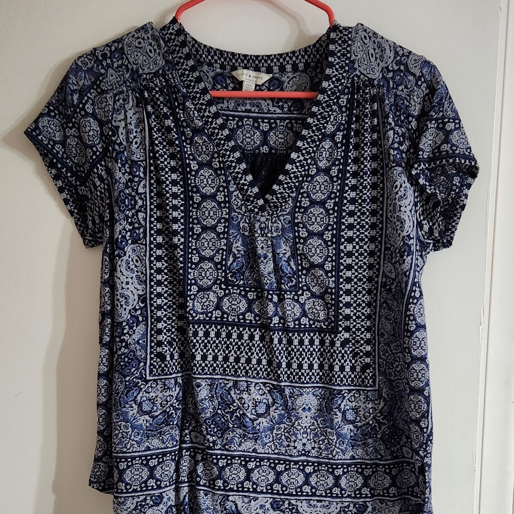 Lucky Brand boho shirt
